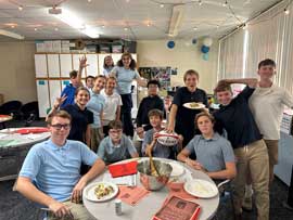 Group photo of students