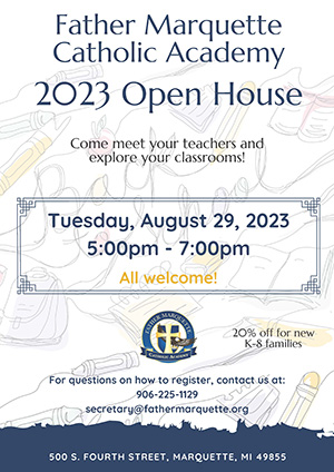 2023 Open House Flyer