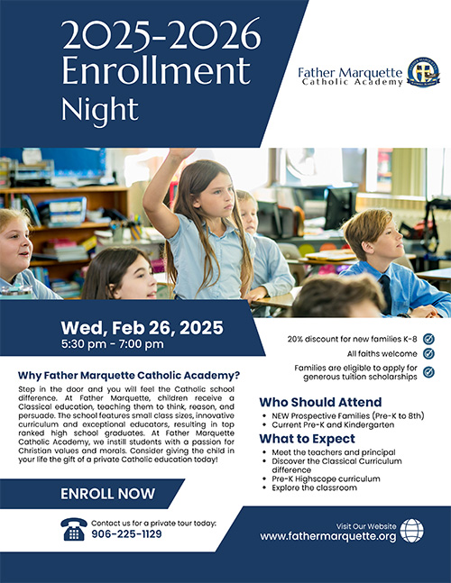 Enrollment Night Flyer