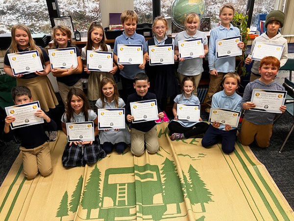 November 2024 Disciple of Christ Award Winners