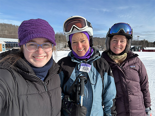 Three adults