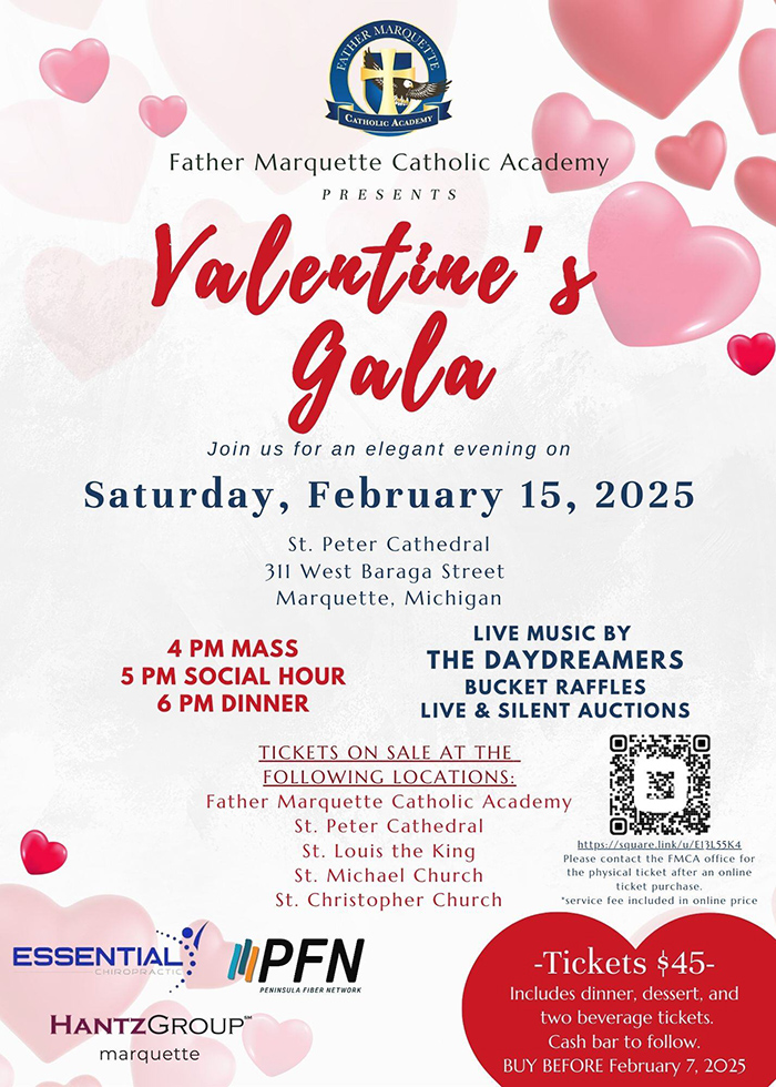Valentine's Day Gala flyer